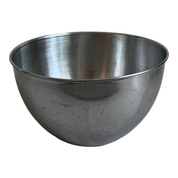 Vintage Bowl REVERE WARE Korea Mixing Bowl with Ring Stainless Steel Salad Bowl - Picture 3 of 4